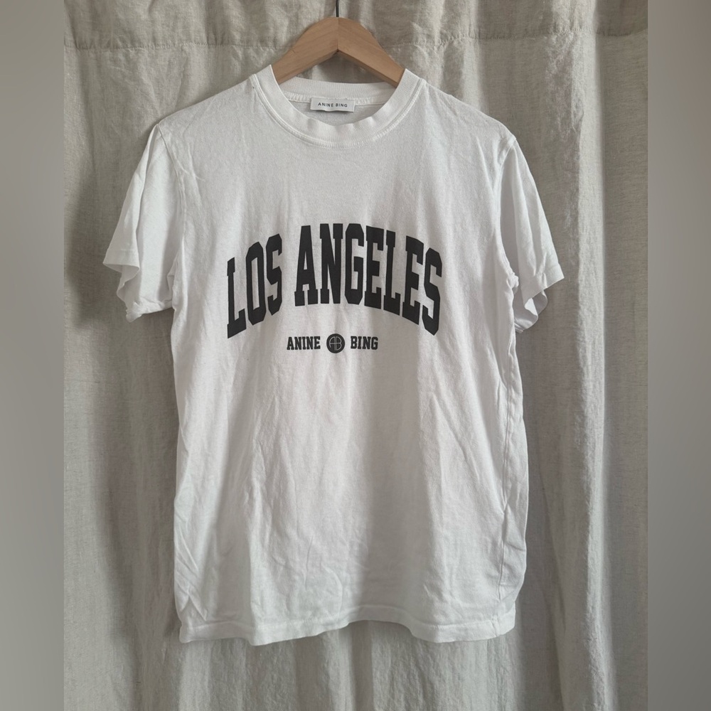 Anine Bing Classic White Tee